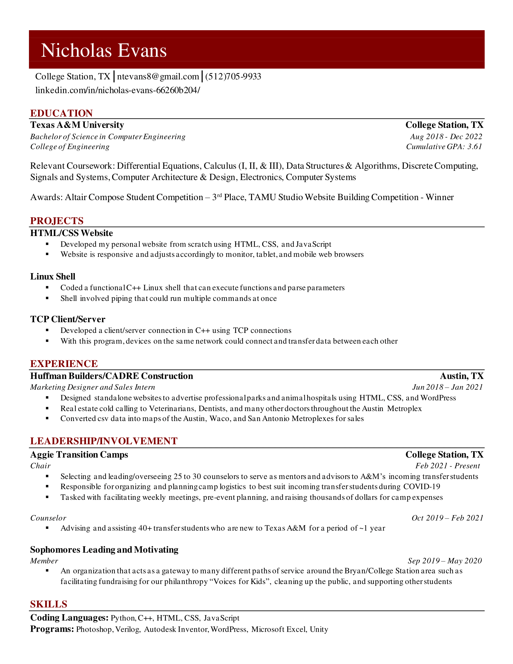 Resume